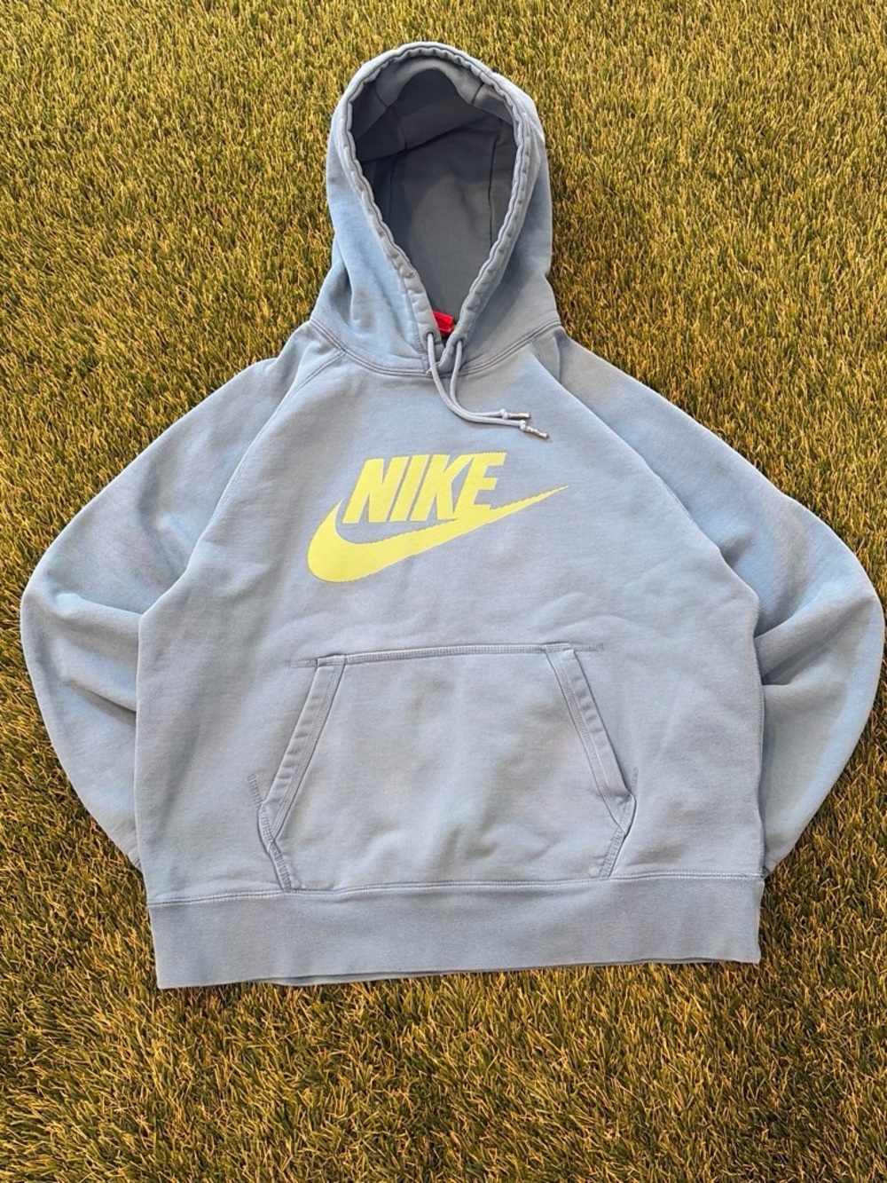 Vintage 2010’s Nike Big Swoosh Pullover Hoodie Men's Size Large